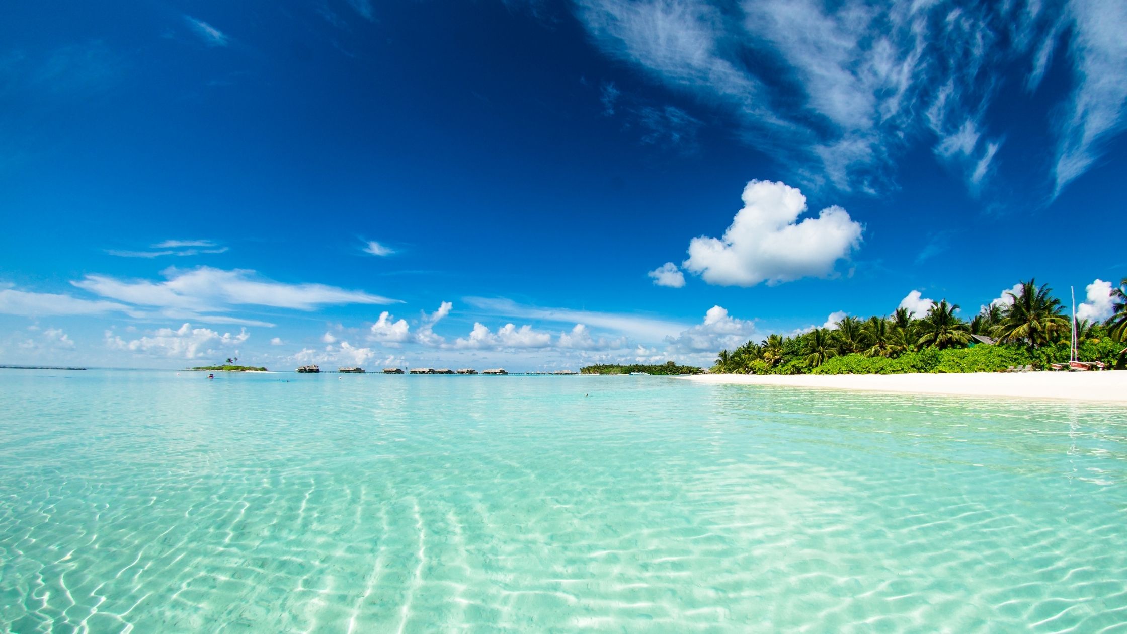 Clear Water in the Maldives